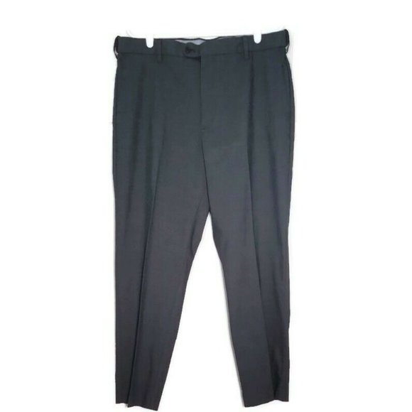 Kirkland Signature Pants Kirkland Signature Pants Mens 36x29 Brown Dress Flat Front Pants